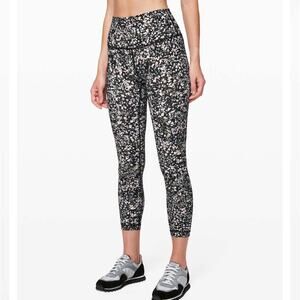 Lululemon Wunder Under High-Rise Tight 25" Luxtreme Floral Spritz Women's Size 4